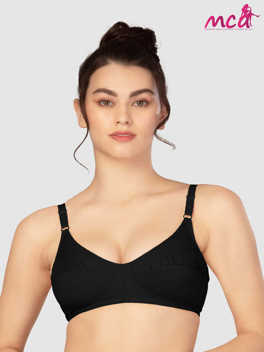 Luxuriate in Comfort: Women's Seamless Deep V Bra by My Comfort Attire