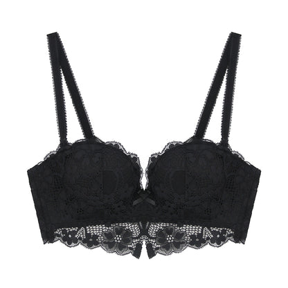 Feel Confident and Beautiful: Black Lace Allure Bra by My Comfort Attire